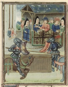 Fr.16830 f.16vジャック・ド・ラランのクロニクル 作： French School