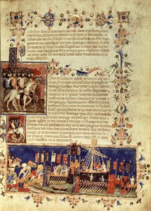 Fr 4274 fol.6十字軍への出発、1352 作： French School