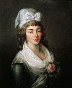 フランス、パリ、ヴェルサイユ、マダム・ローランの肖像（Marie-Jean Roland de la Platiere