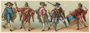 フランス16世紀の衣装 作： French School