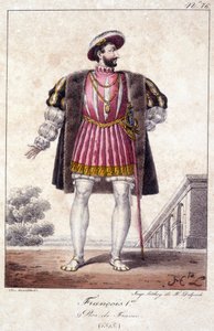 フランス王フランソワ1世 1494年にコニャックで生まれ、1547年にランブイエで死去。 作： French School