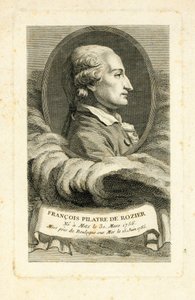 フランソワ・ピラトレ・ド・ロジェ、1785年頃 作： French School