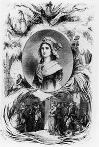 フランス革命：シャルロット・コルデーの肖像、1793年V. 作： French School