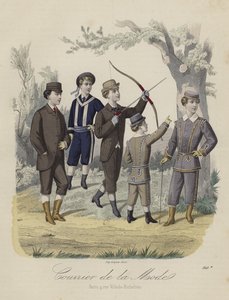 フランスの男の子のファッション 作： French School