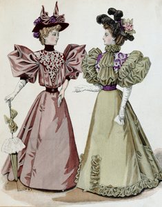 フランスのファッション、1895 作： French School