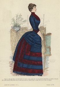 フランスのファッションプレート、1885-86