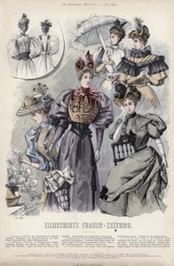 19世紀後半のフランスのファッションプレート 作： French School