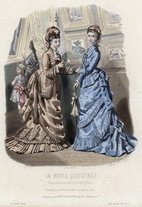 19世紀後半のフランスのファッションプレート 作： French School