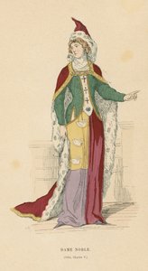 チャールズ5世のフランス貴族、1364年 作： French School