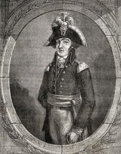 フランスの革命家フランソワ・アンリオ（1761-1794 作： French School