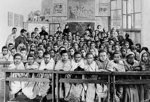 カビリーのフランス語学校、1891年 作： French School