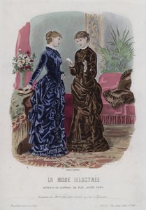 フランス人女性のファション 作： French School