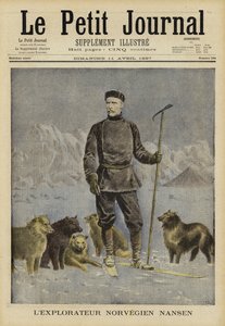 Fridtjof Nansen、ノルウェーの探検家 作： French School