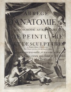 Frontispiece - 抽象的な解剖学、絵画と彫刻の芸術に合わせて - Abrege d