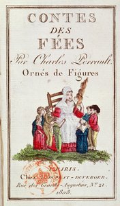 Charles Perrault（1628-1703）1808によるContes des Feesの図解版の口絵 作： French School