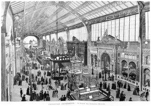 さまざまな産業のギャラリー、万国博覧会、パリ、1889 作： French School