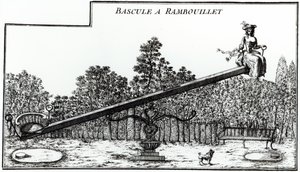 ランブルイエで見られたガーデンシードゥドゥヌーヴォージャルダンアラモードのジョージルイルルージュ作、1775-78年発行 作： French School
