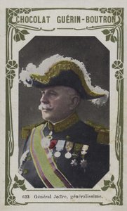 ジョフレ将軍、一般的に（カラー写真） 作： French School