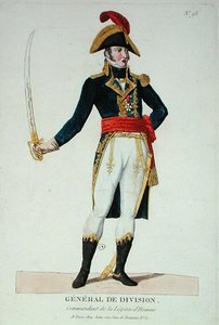 師団長、レジオン・ドヌール勲章受章者（カラー刻印） 作： French School