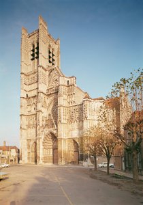 13〜14世紀に建てられた西側ファサードの全体図 作： French School
