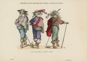 1615-1630年の紳士 作： French School