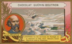 ジョージメルビル、アメリカ海軍士官、北極探検家 作： French School