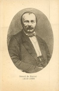 ジェラール・ド・ネルヴァル、肖像画（エングレーヴィング）