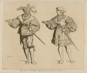 1515〜30歳のドイツ貴族 作： French School