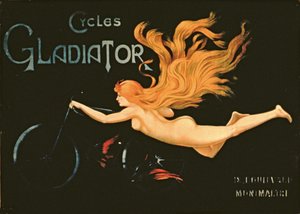 Gladiator Cycles、Boulevard Montmartre、パリ 作： French School