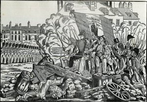1830年7月、パリ市庁舎地区で行われた栄光と記憶に残る戦い - Revolution de 1830 - 1830年7月のパリでの戦い。