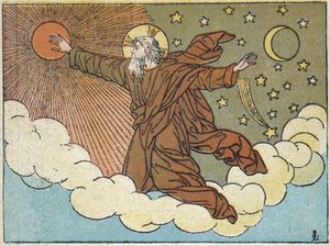 神よ。天地創造の4日目-「120枚の画像で見る聖なる歴史」編集部編ボンヌプリス社、パリ