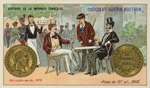 ゴールド10フランピース 作： French School