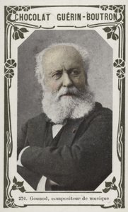 Gounod、音楽作曲家（カラー写真） 作： French School