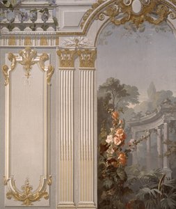 Grande Galerie de Louis XIV、Victor Dumontによる壁紙デザイン、Delicourt Hook freres succ。によって製造、パリ、1876、 作： French School