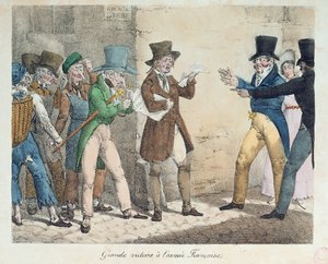 1823年9月、トロカデロの戦いでの勝利の発表、フランス軍の大勝利