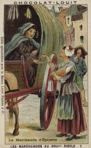 食料品店、18世紀 作： French School