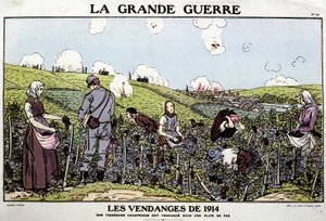 1914年の収穫 作： French School