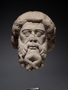 使徒の頭、c.1325-1350 作： French School