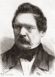 Henri-Gustave Delvigne、『Les Merveilles de la Science』（1870年頃出版）より（エングレーヴィング 作： French School
