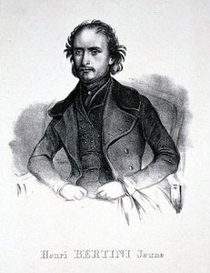 アンリ・ベルティーニ（1798-1876）（リトグラフ） 作： French School