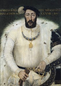アンリ2世（1519〜59年）、フランス国王、1555年