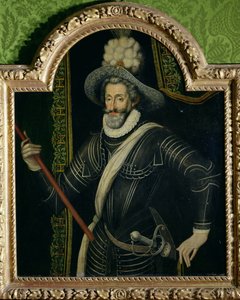 アンリ4世（1553-1610）フランス国王とナバラ、1595年頃 作： French School
