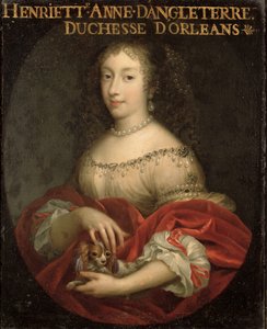 ヘンリエッタアン（1644-70）オルレアン公爵夫人 作： French School