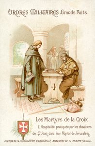 エルサレムの聖ヨハネ騎士団によるおもてなし（クロモリの会 作： French School