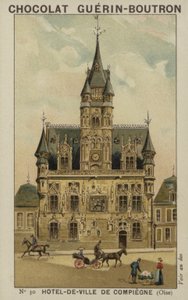 オテルドヴィルドコンピエーニュ、オワーズ 作： French School
