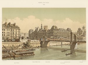 市庁舎、1842 作： French School