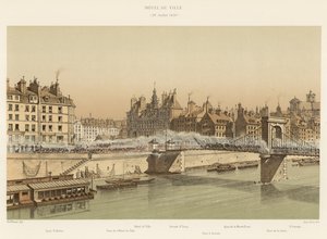 1830年7月28日市役所 作： French School