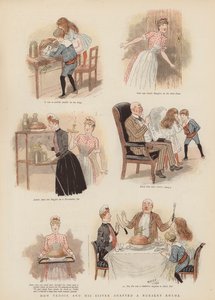 テディとその妹が童謡をどのようにアレンジしたか（クロモリト 作： French School
