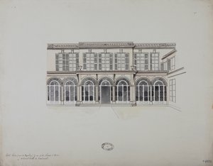 Hôtelde Maurepas、7 Rue de la Chaise、パリ、c.1900-20 作： French School