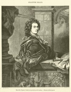 Hyacinthe Rigaud (エングレービング) 作： French School